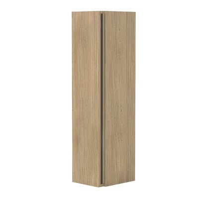Left to Right Opening 14" W x 48" H x 12'' D Linen Cabinet - Image 0