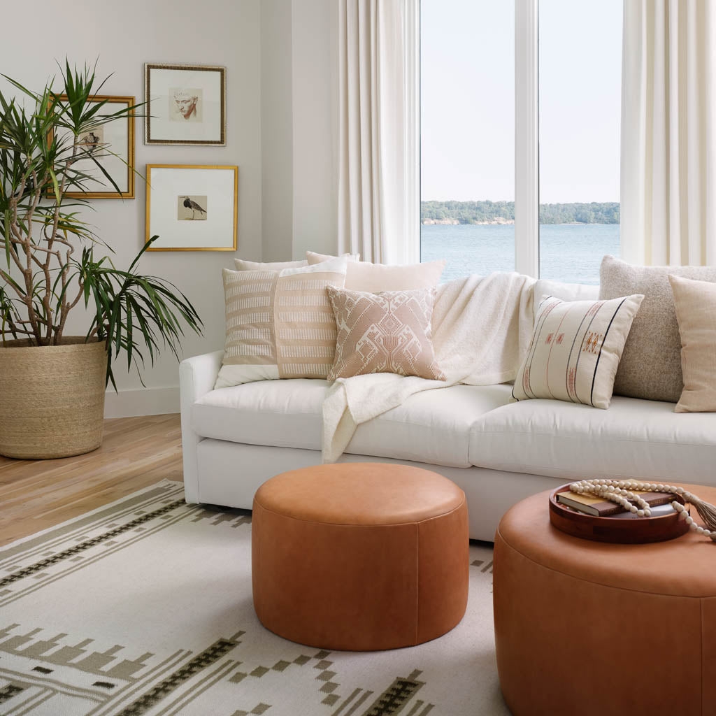 The Citizenry Shylah Handwoven Area Rug | 9' x 12' | Flax - Image 2