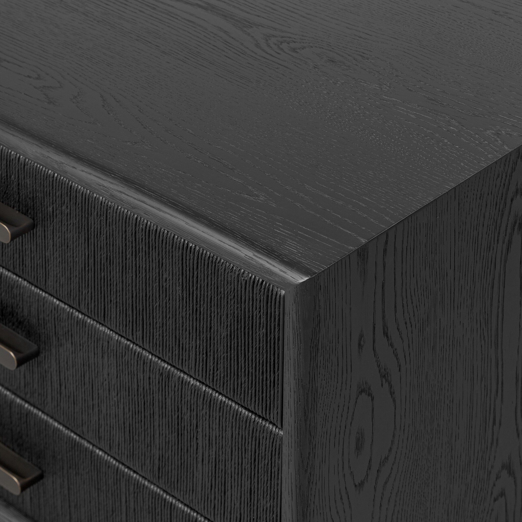 Rosenell Closed Nightstand - Black Oak Veneer - Image 12