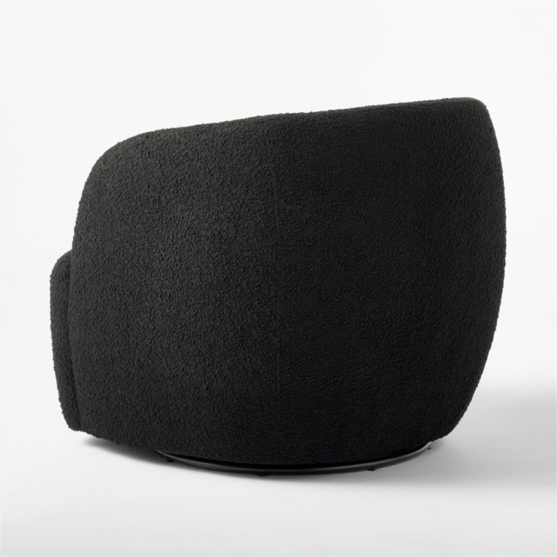 Gwyneth Black Boucle Chair - Image 4
