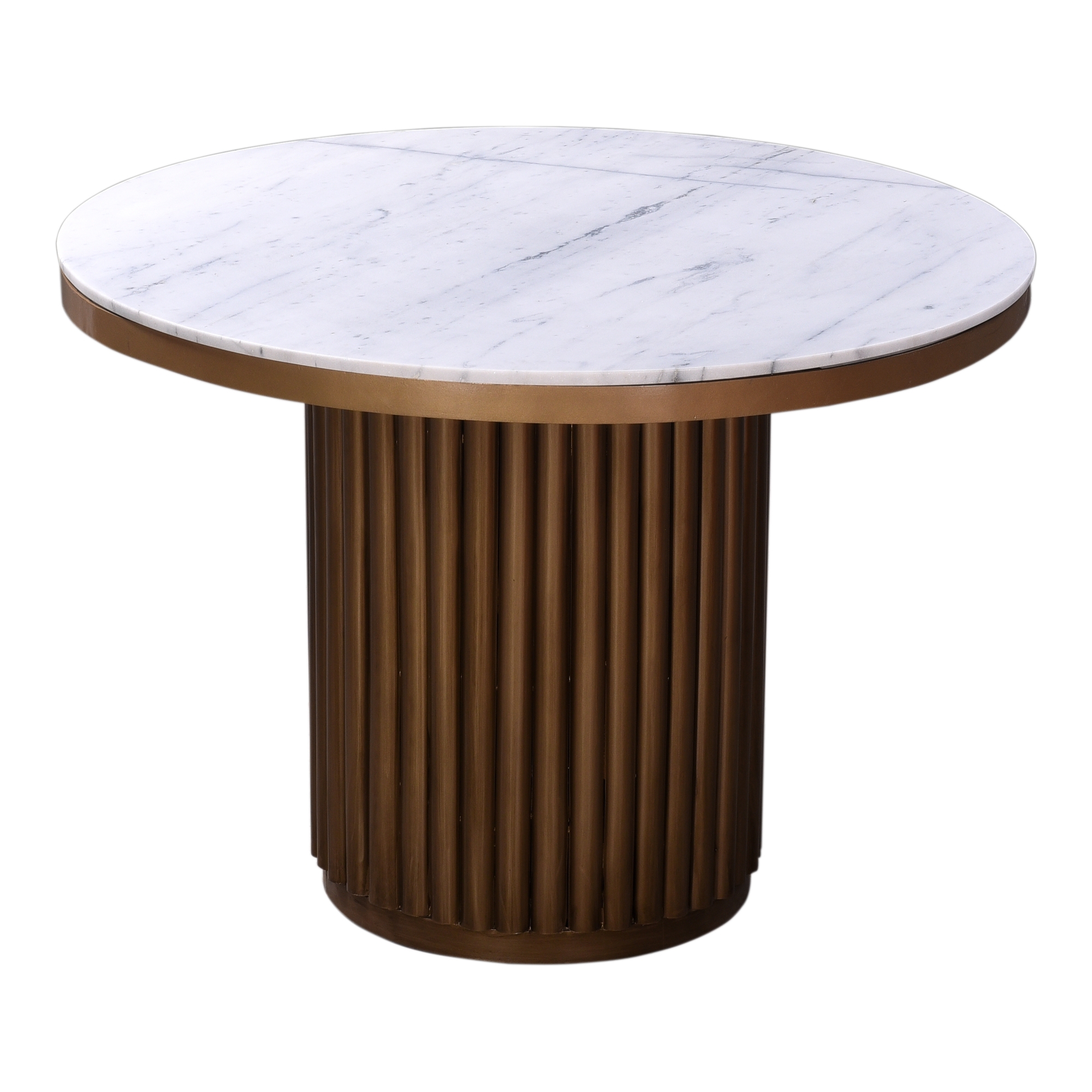 Tower Dining Table White Marble - Image 1