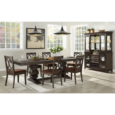 Colleyville Extendable Trestle Dining Table - Image 0
