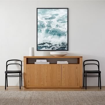 Storm Swell 2, 18"x24", Black Wood Frame - Image 1