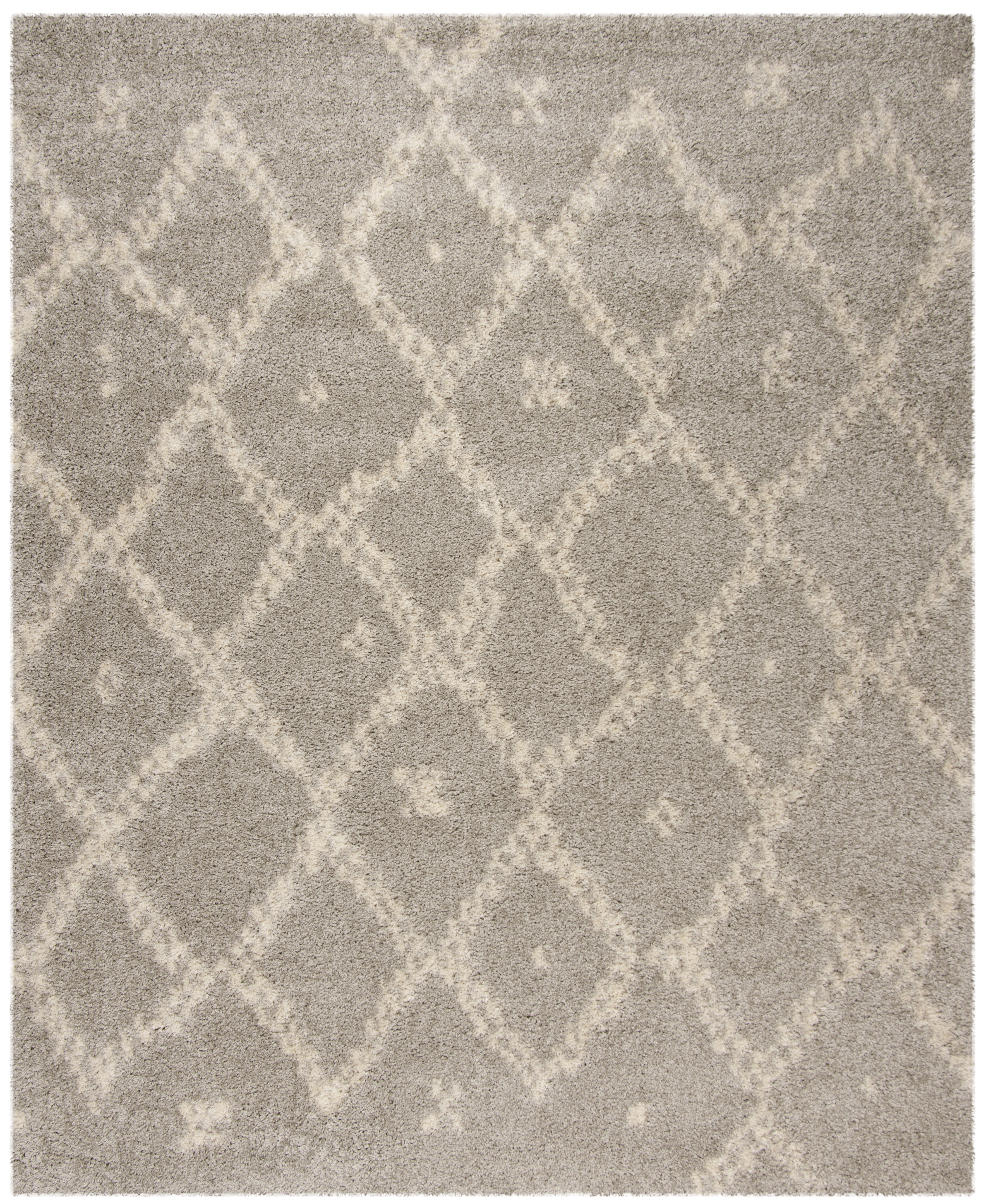 Arlo Home Woven Area Rug, ASG747D, Grey/Ivory,  6' 7" X 9' 2" - Image 0