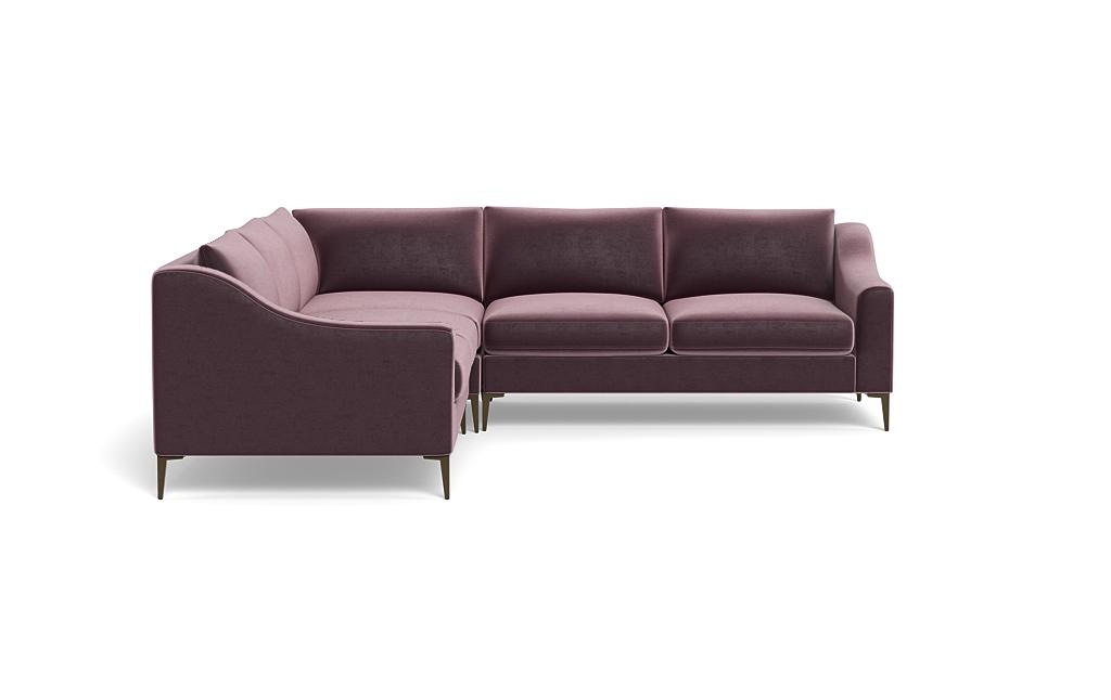 Saylor Slope Arm Corner 4-Seat Sectional Sofa - Image 0
