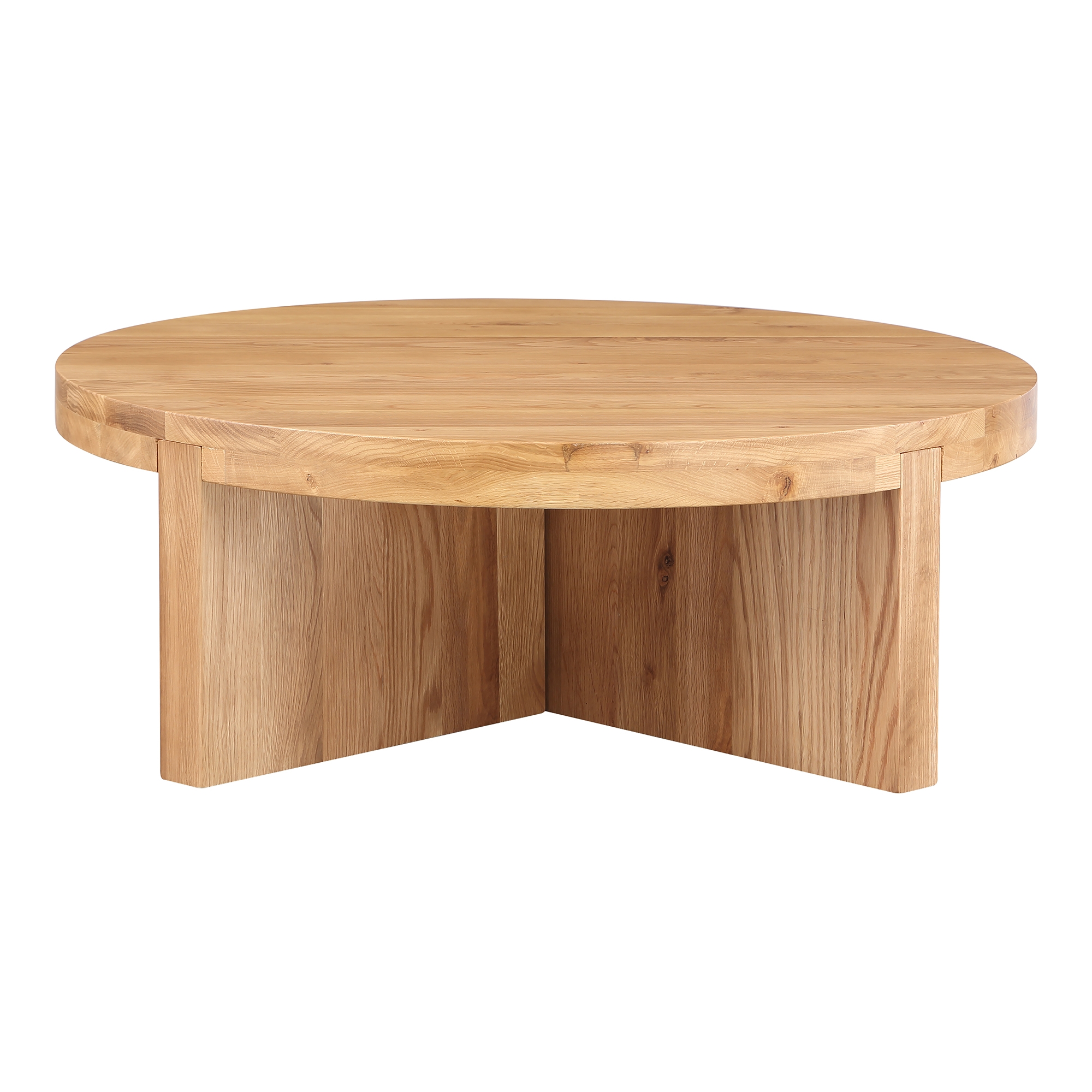 Folke Round Coffee Table Natural - Image 0