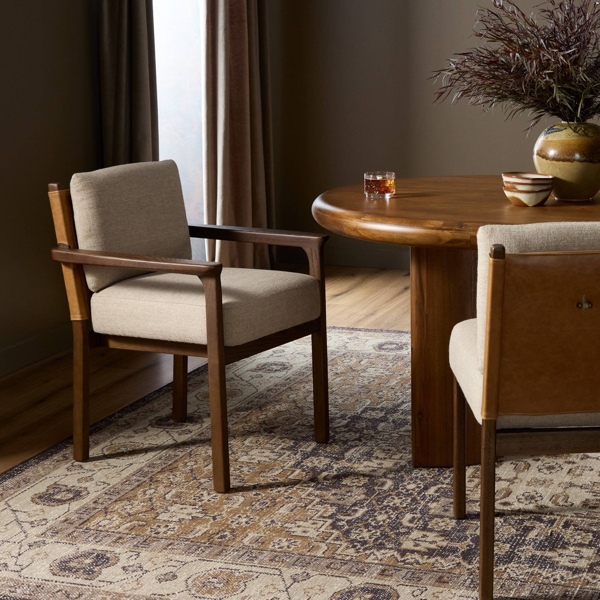 Chappel Dining Armchair - Alcala Taupe - Image 3