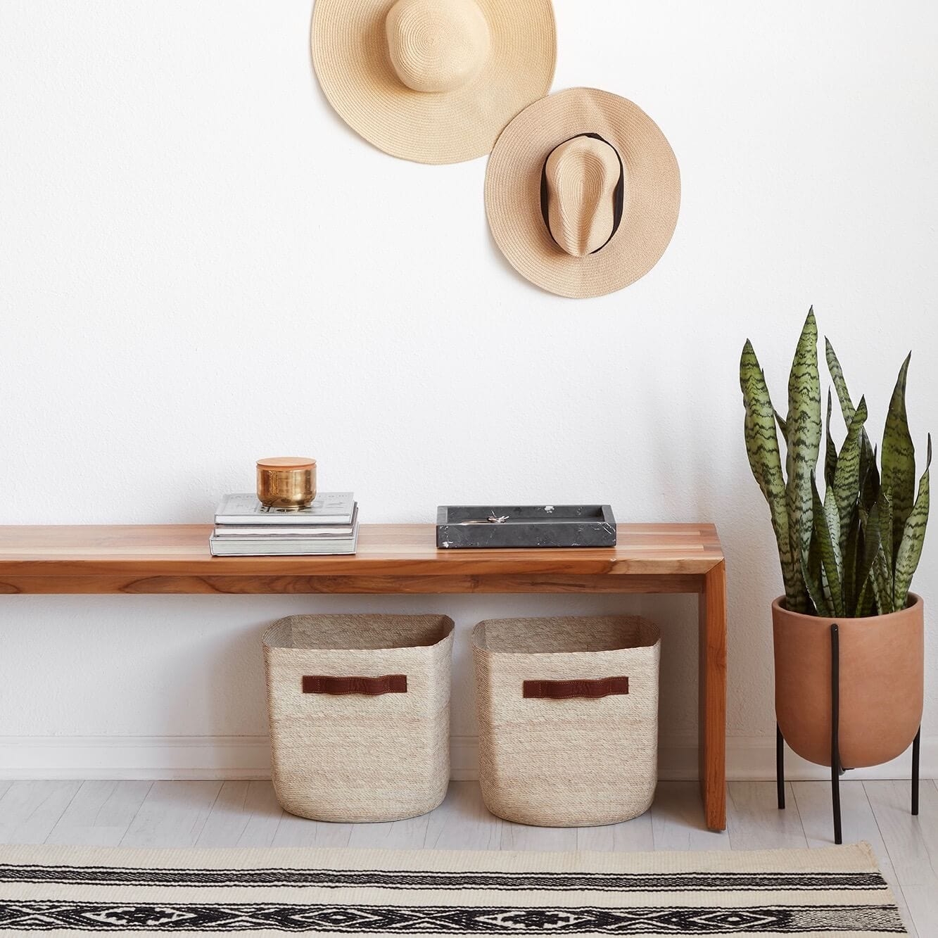 The Citizenry Mercado Storage Cube | Tan - Image 2