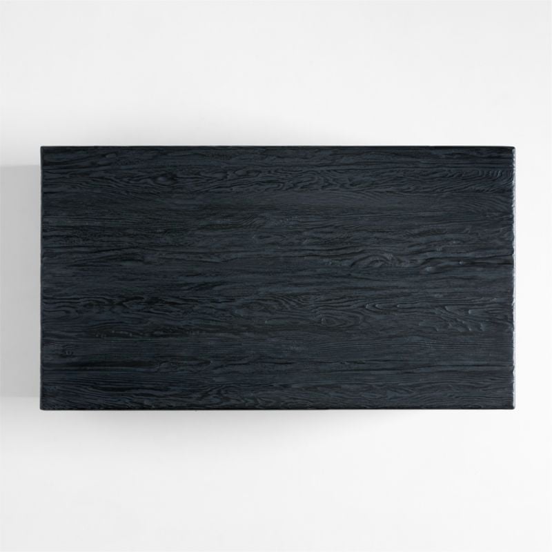 Nord Charcoal Rectangular Wood Coffee Table. Shipping May 2022 - Image 4