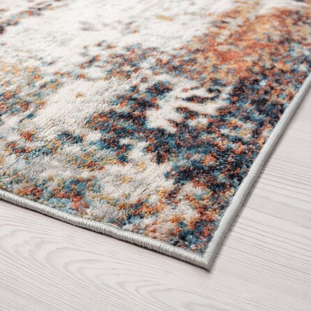 Leffingwell Gray/Brown/Cream Area Rug - Image 3
