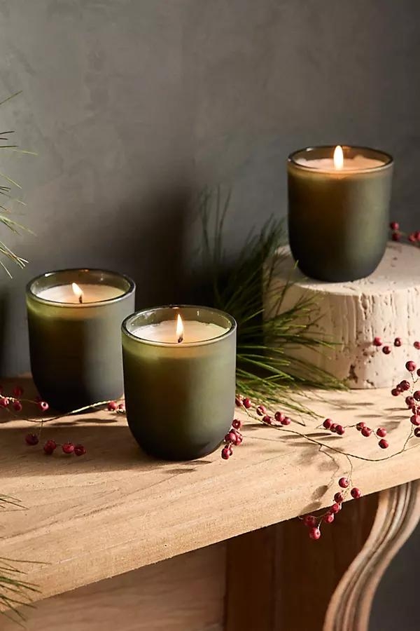 Winter Candles, Set of 3 - Image 0
