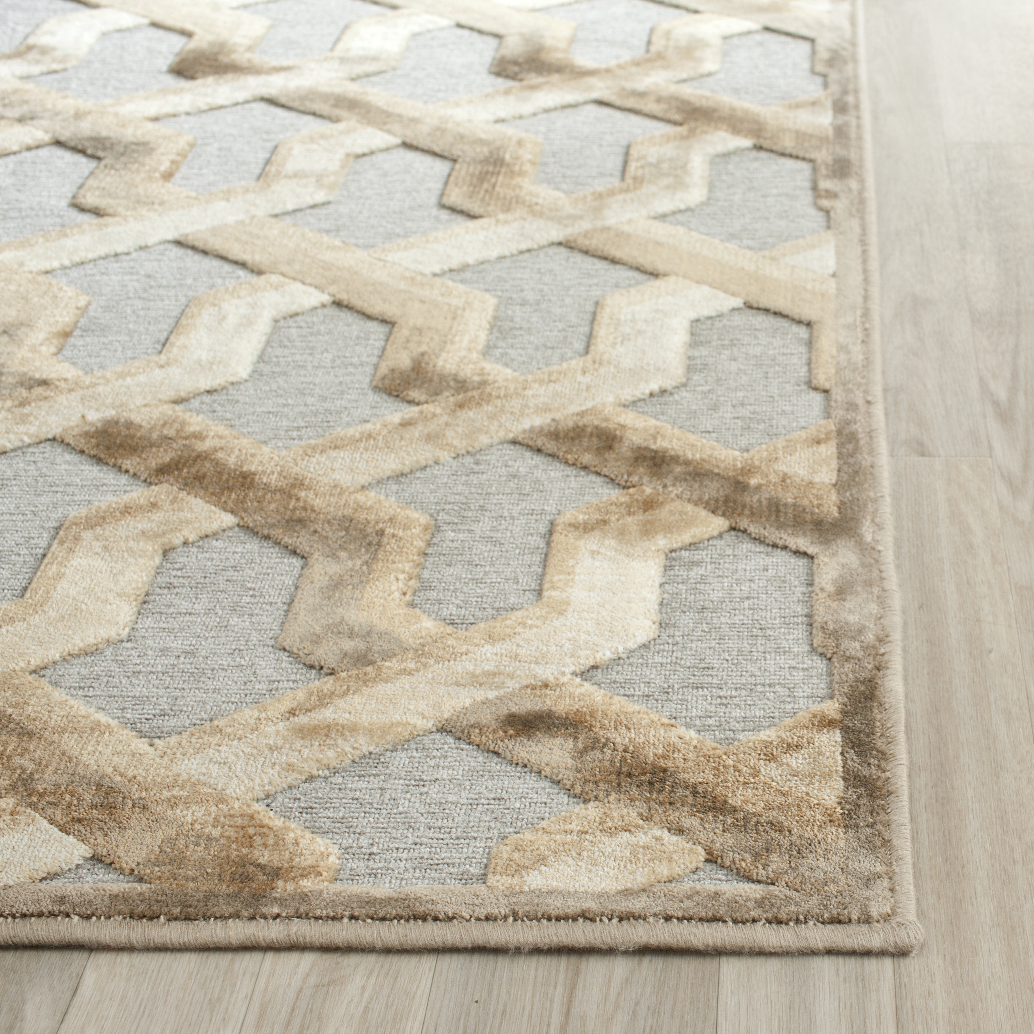 Arlo Home Woven Area Rug, PAR354-3110, Mouse,  4' X 5' 7" - Image 2