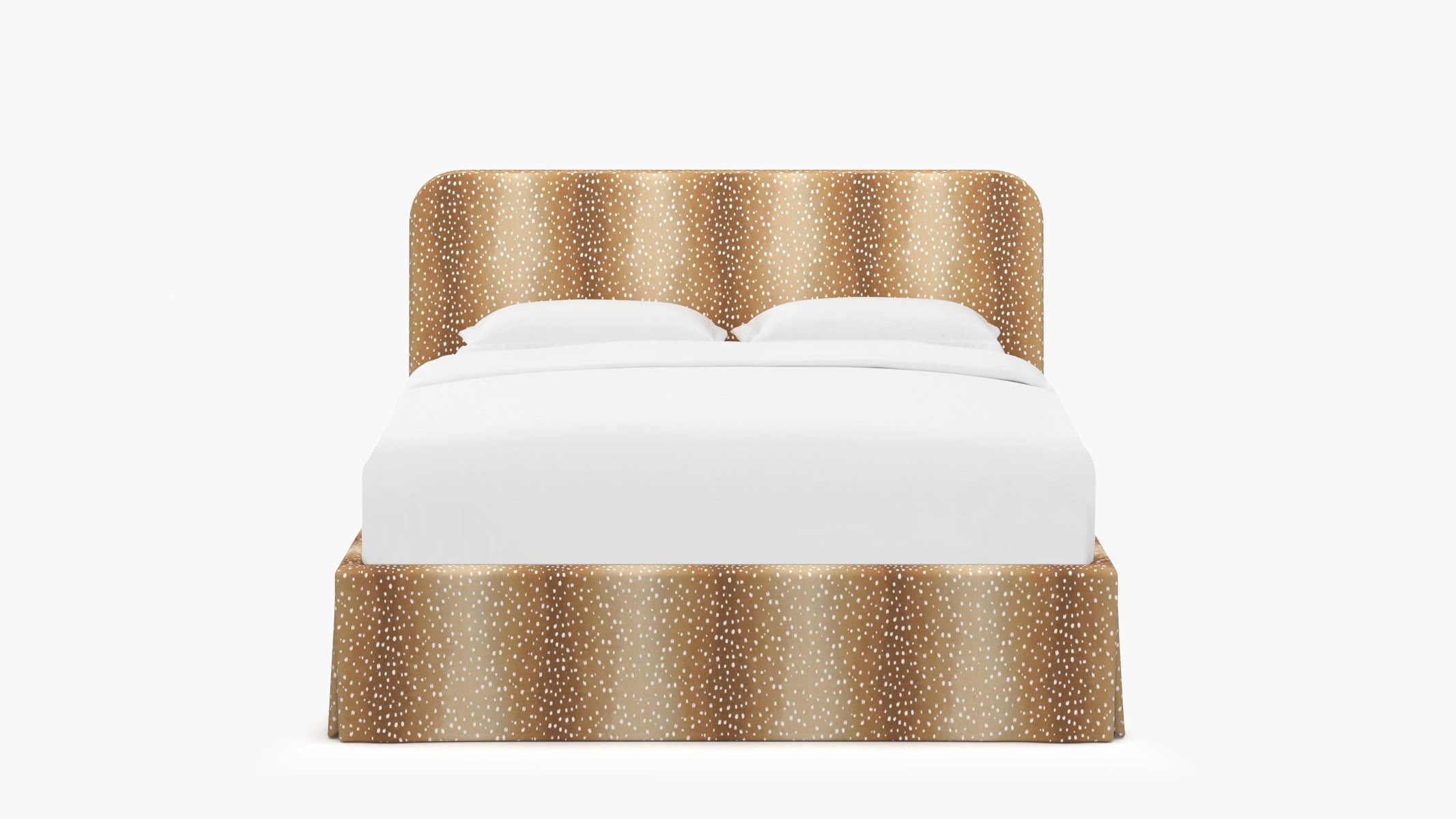 Skirted Platform Bed, Faline, Twin - Image 0