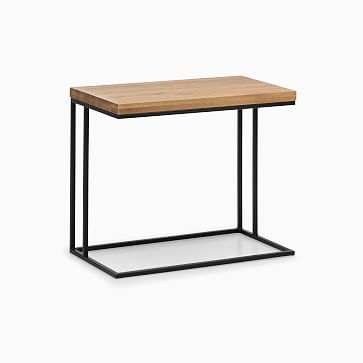 Randall C-Side Table, Oak - Image 1