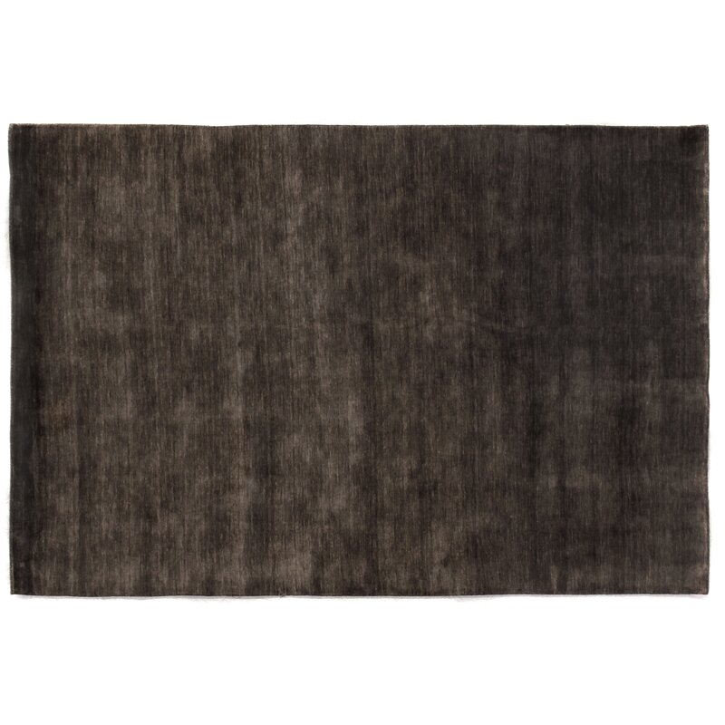 EXQUISITE RUGS Dove Hand Loomed Wool Area Rug in Dark Brown/Ivory - Image 0