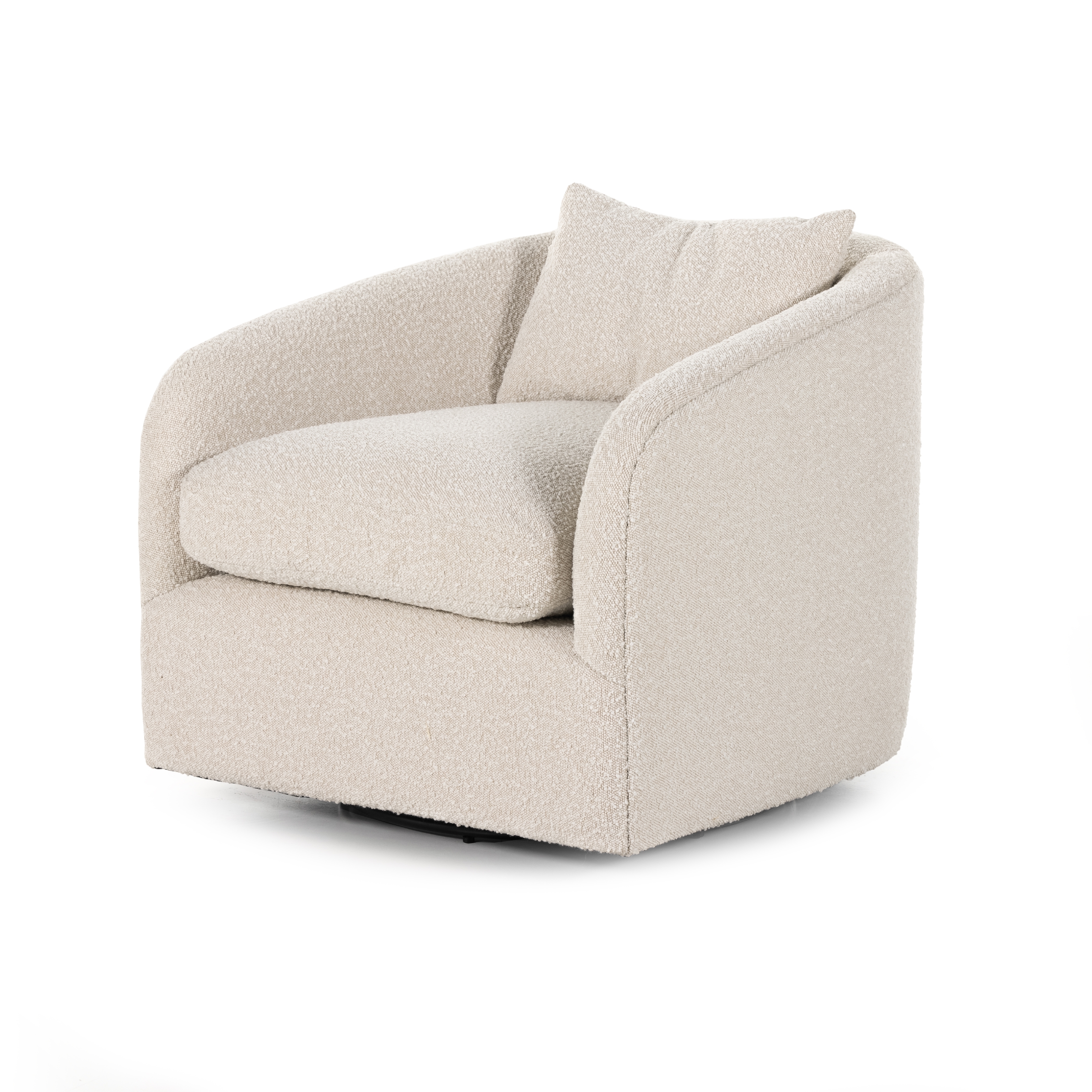Topanga Swivel Chair-Knoll Natural - Image 0