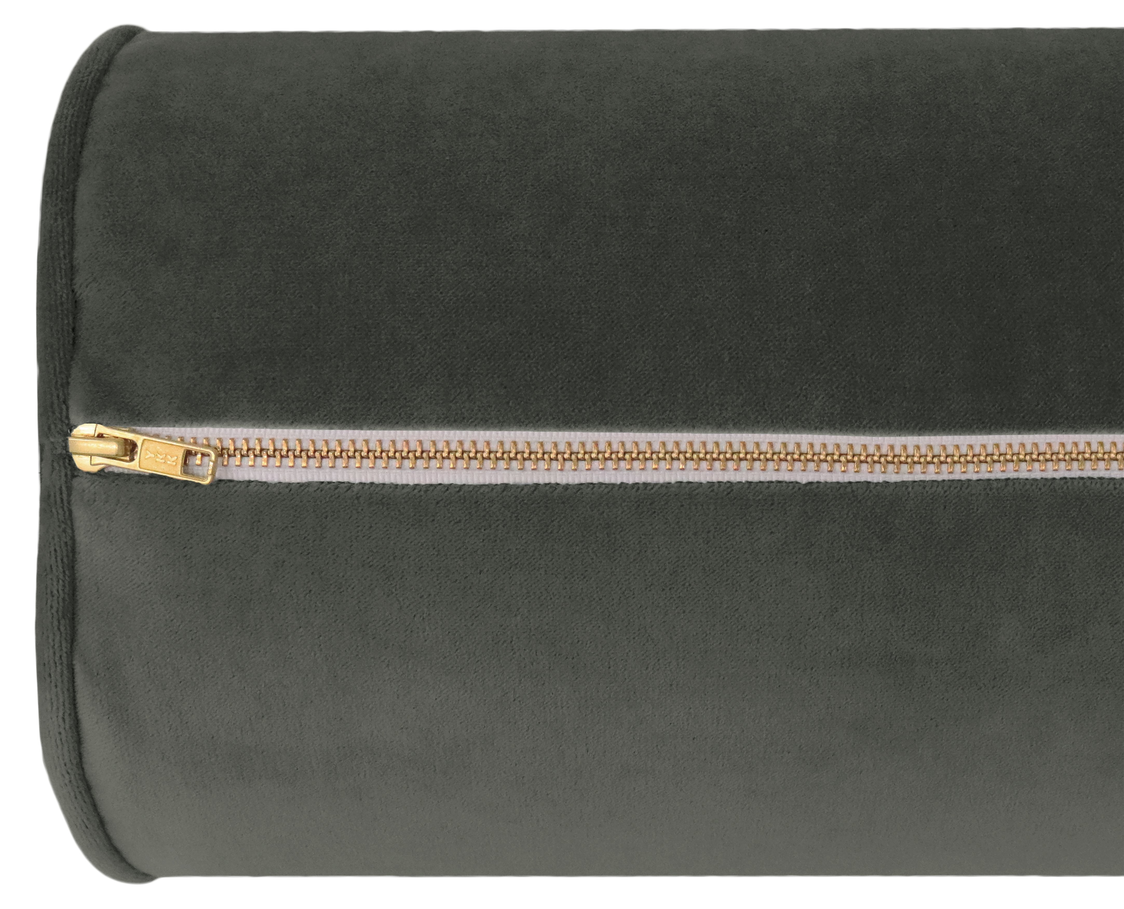 THE BOLSTER :: SOCIETY VELVET // CHARCOAL - TWIN XL // 9" X 30" - Image 3