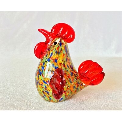 Oskaloosa Rooster Figurine - Image 0