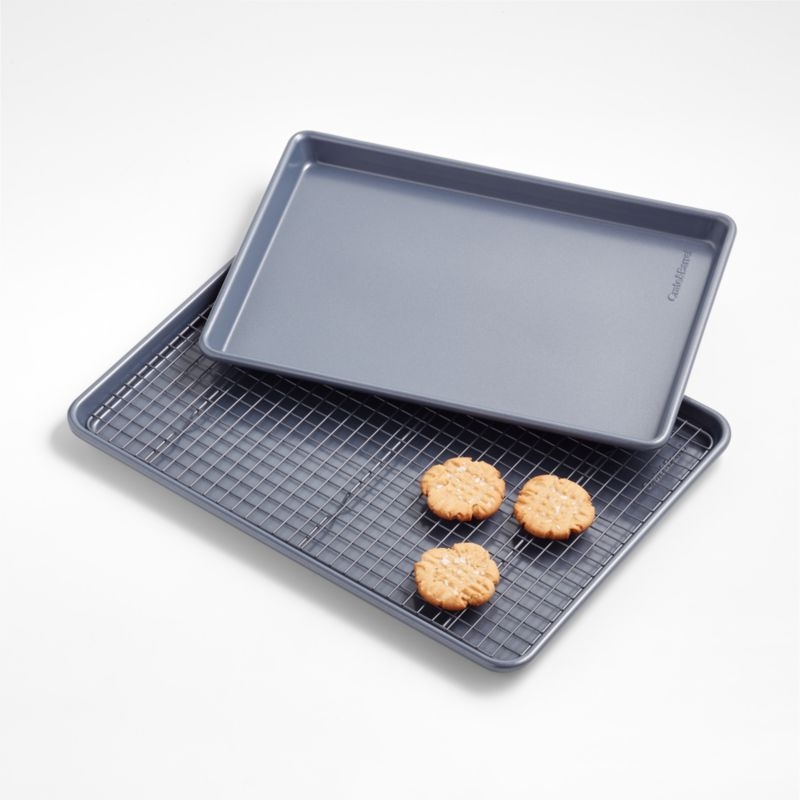 Crate & Barrel Slate Blue Cooling Rack - Image 3