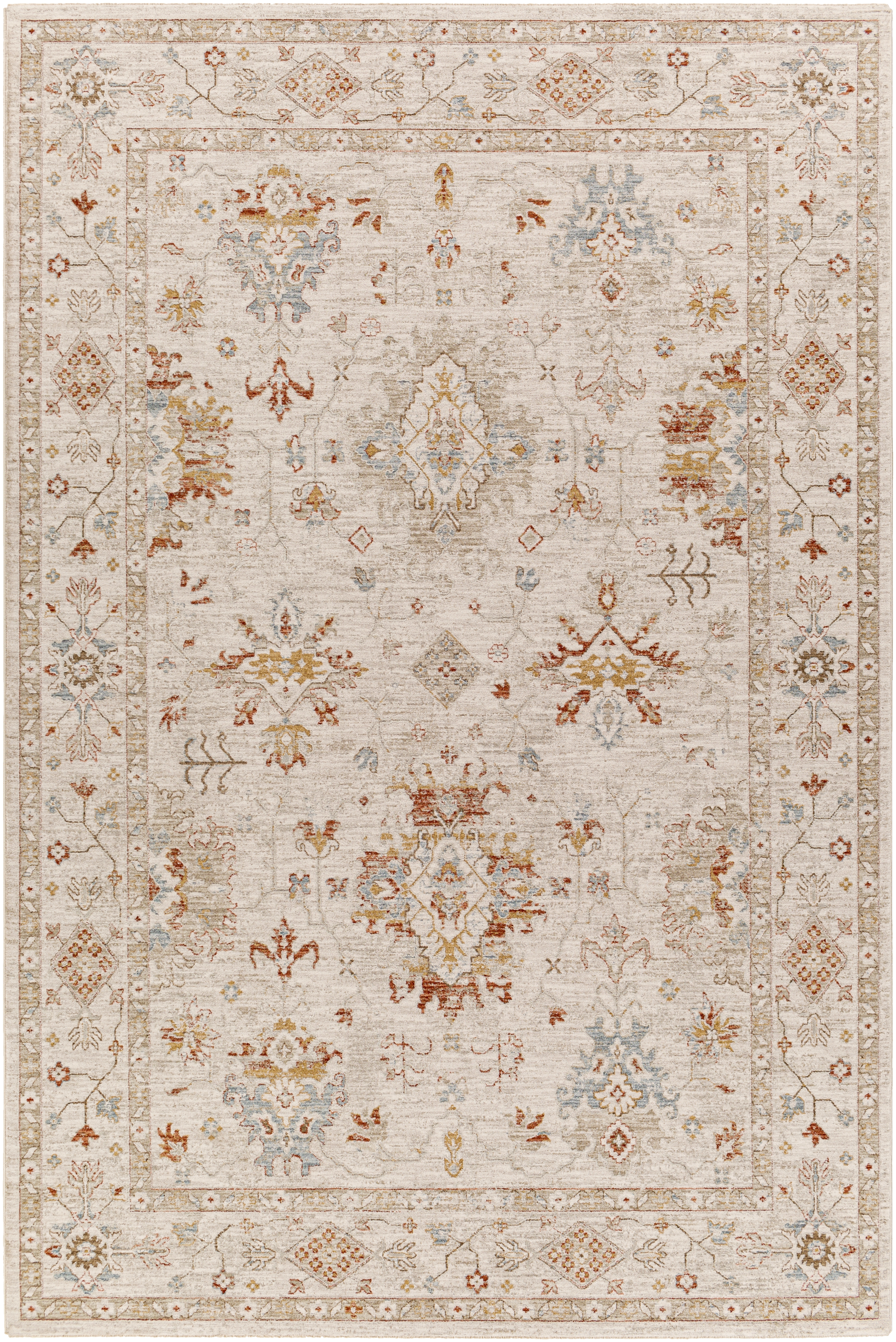 Avant Garde Beige Indoor 12' x 15' Machine Woven Rug - Image 0