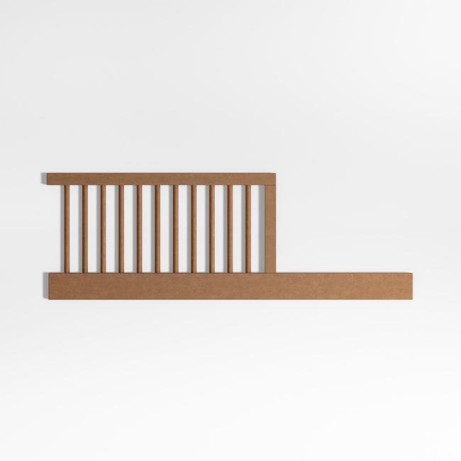 Hampshire Natural Brown Wood Toddler Bed Rail - Image 0