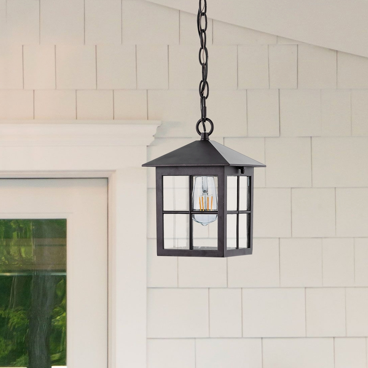 Penryn 7.25" Outdoor Pendant - Oil Rub Bronze - Safavieh - Image 1