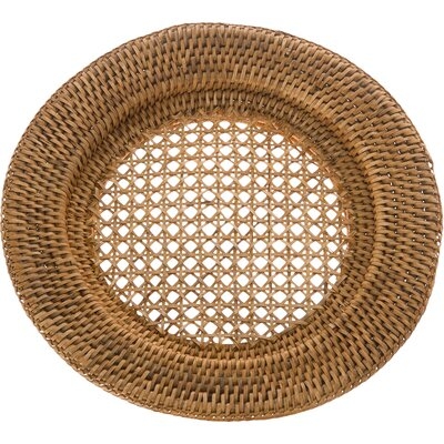 Telford Round Rattan Charger - Image 0