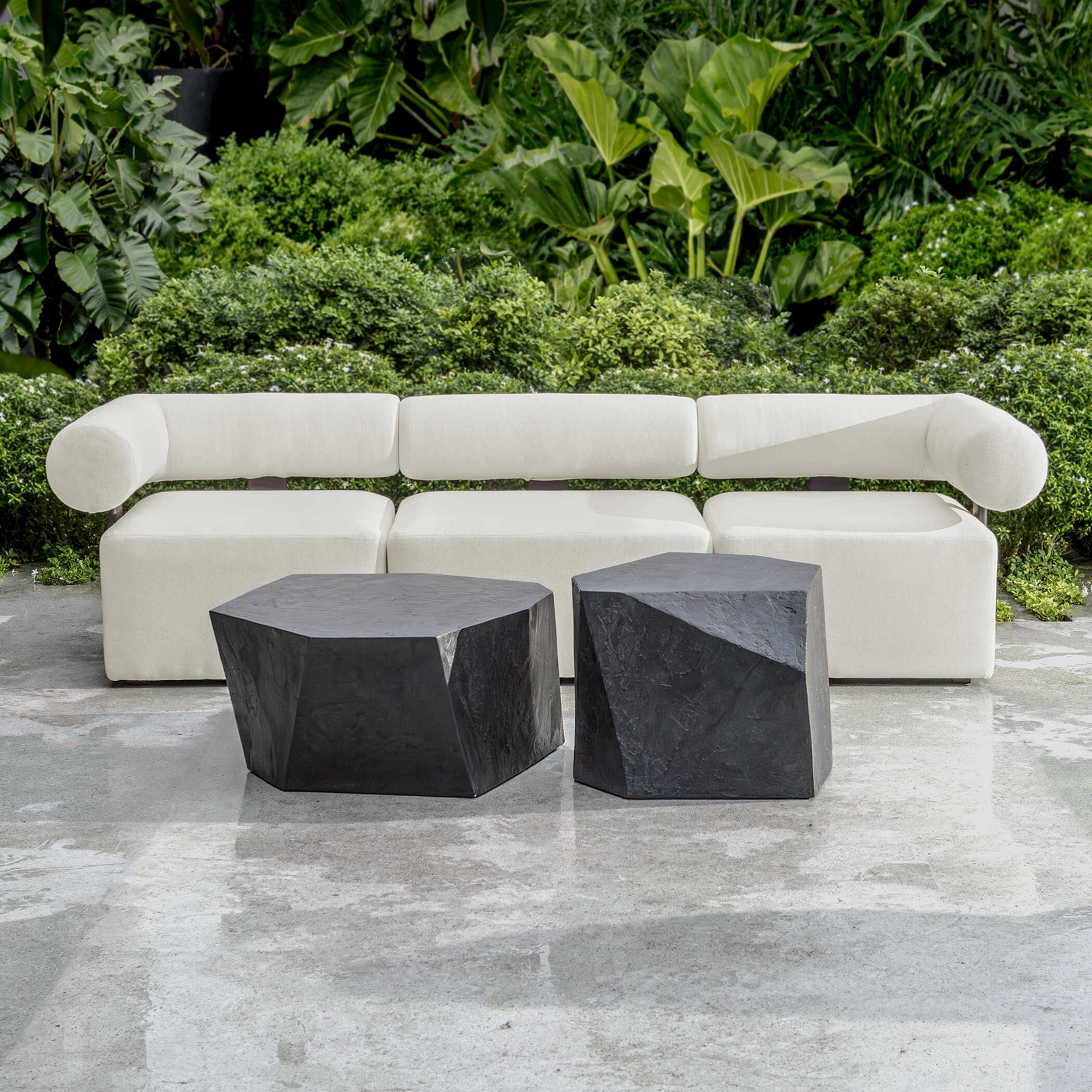 Parra Slate Outdoor Coffee Table - Image 5