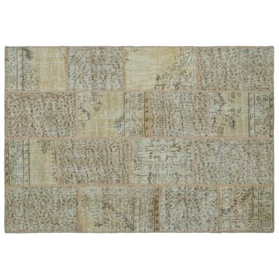 One-of-a-Kind Hildeburg Hand-Knotted 1960s Gray 6'4" x 9'3" Area Rug - Image 0