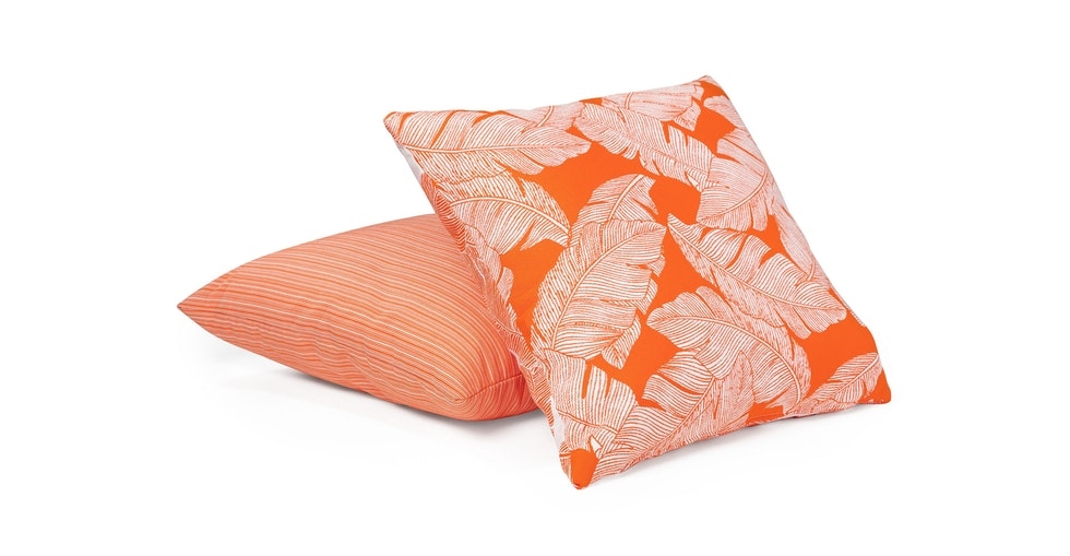 Ebba Oriole Orange Pillow Set - Image 0