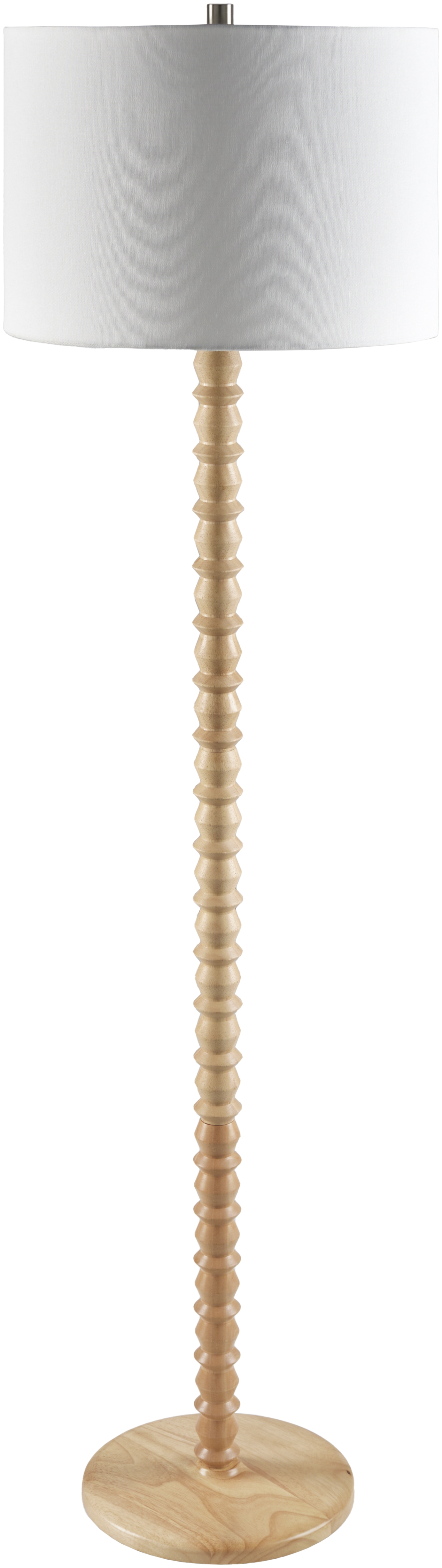 Livabliss Padauk  Painted 61"H x 16"W x 16"D Accent Floor Lamp - Image 0