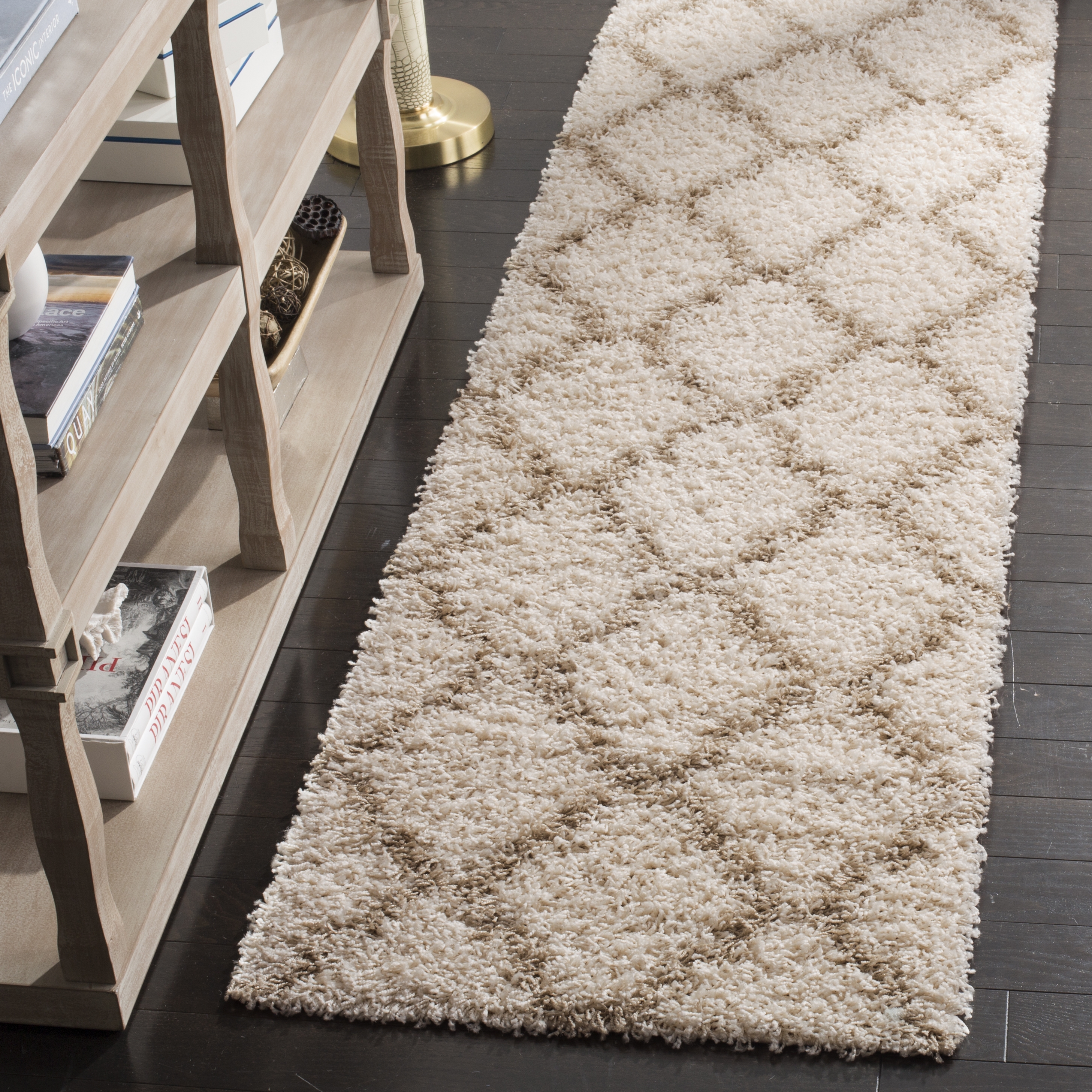 Arlo Home Woven Area Rug, SGDS257B, Ivory/Beige,  2' 3" X 6' - Image 1
