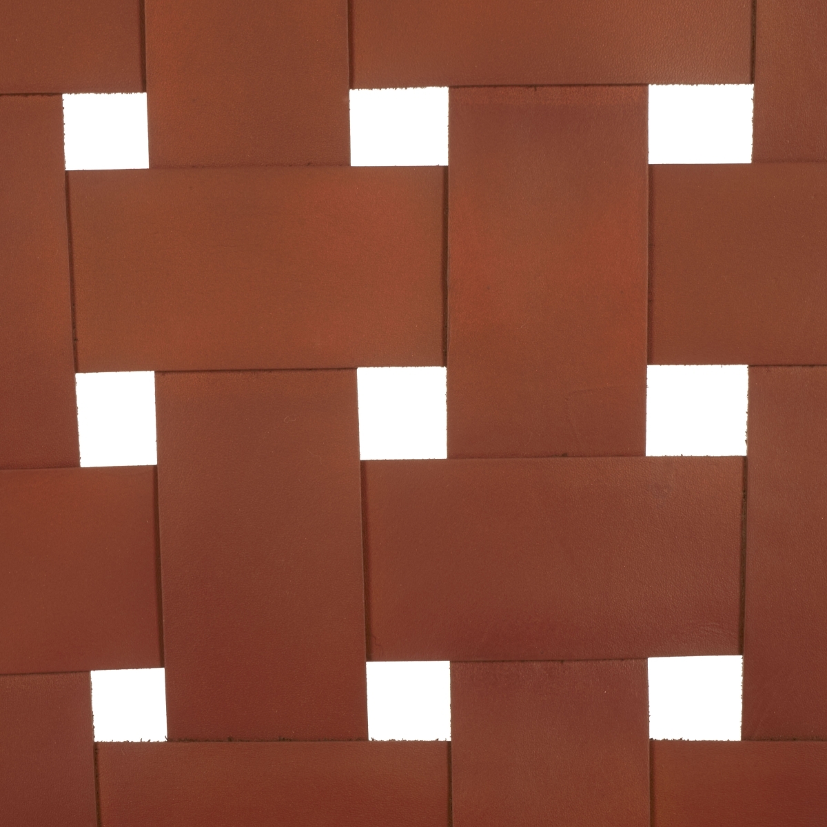 Bette Woven Leather Dn Chair - Brown / Walnut - Image 9