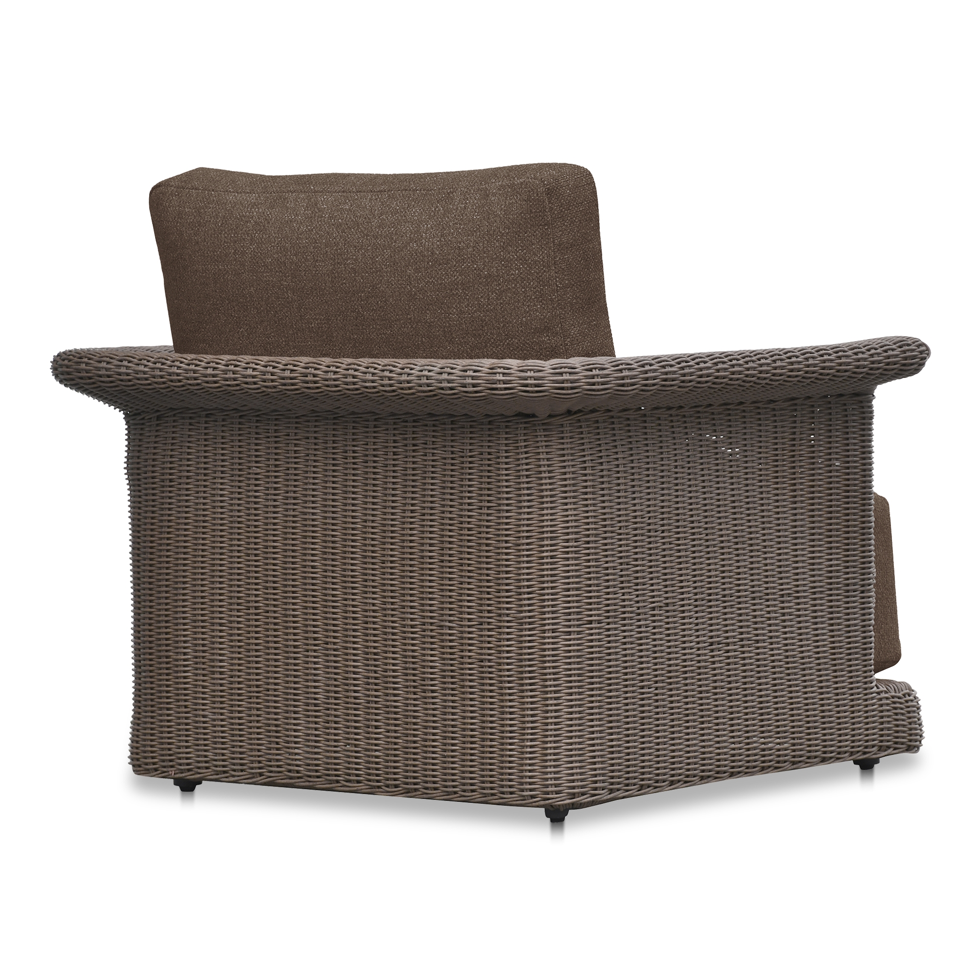 Meredith Outdoor Accent Chair Brown - Image 1