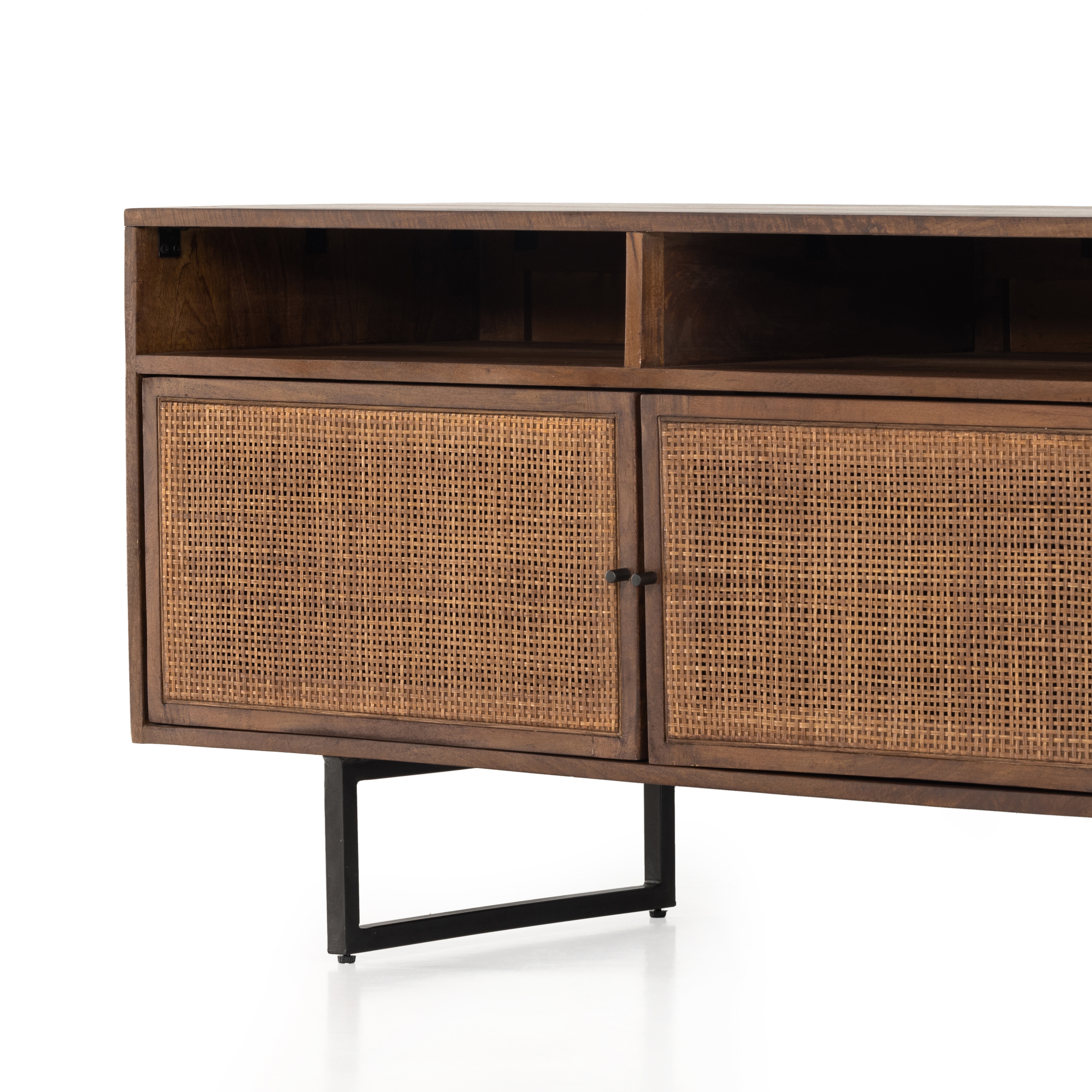 Carmel Media Console - Brown Wash - Image 13