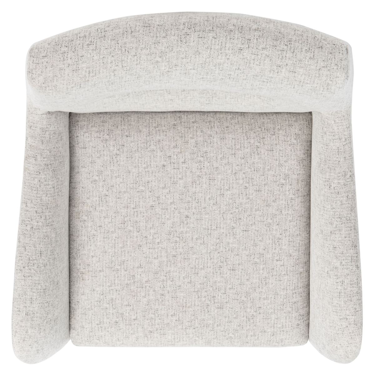 Tilbrook Arm Chair - Light Grey / Black - Safavieh - Image 5