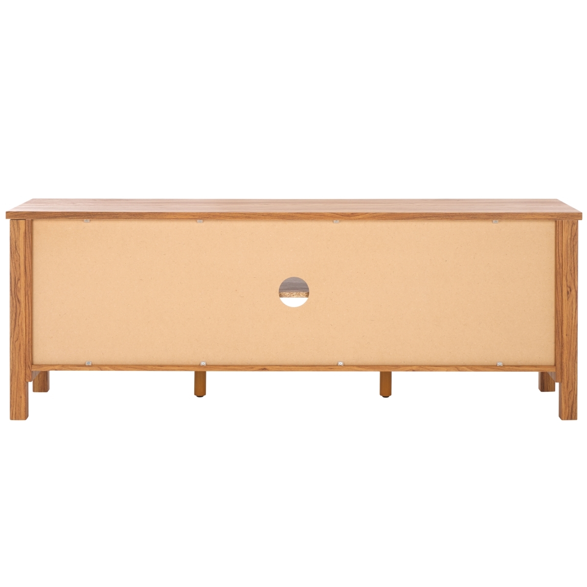 Evane 2 Door Media Stand - Oak / Natural - Safavieh - Image 7