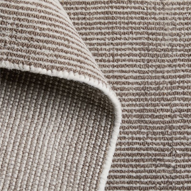 Monaco Performance Handwoven Brown Area Rug 6'x9' - Image 2