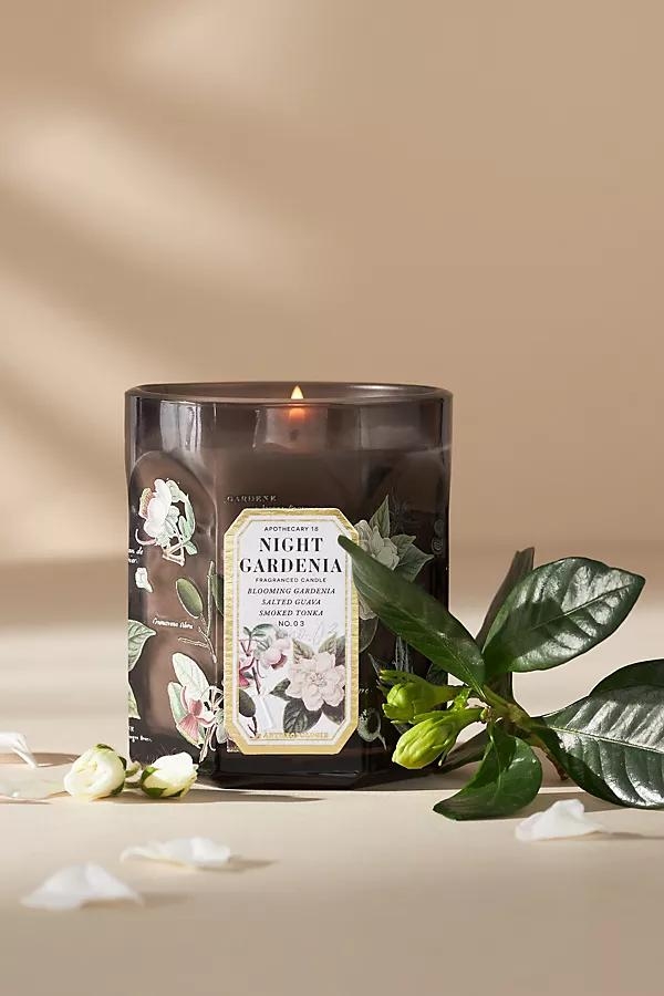 Apothecary 18 Floral Night Gardenia Small Glass Candle - Image 0