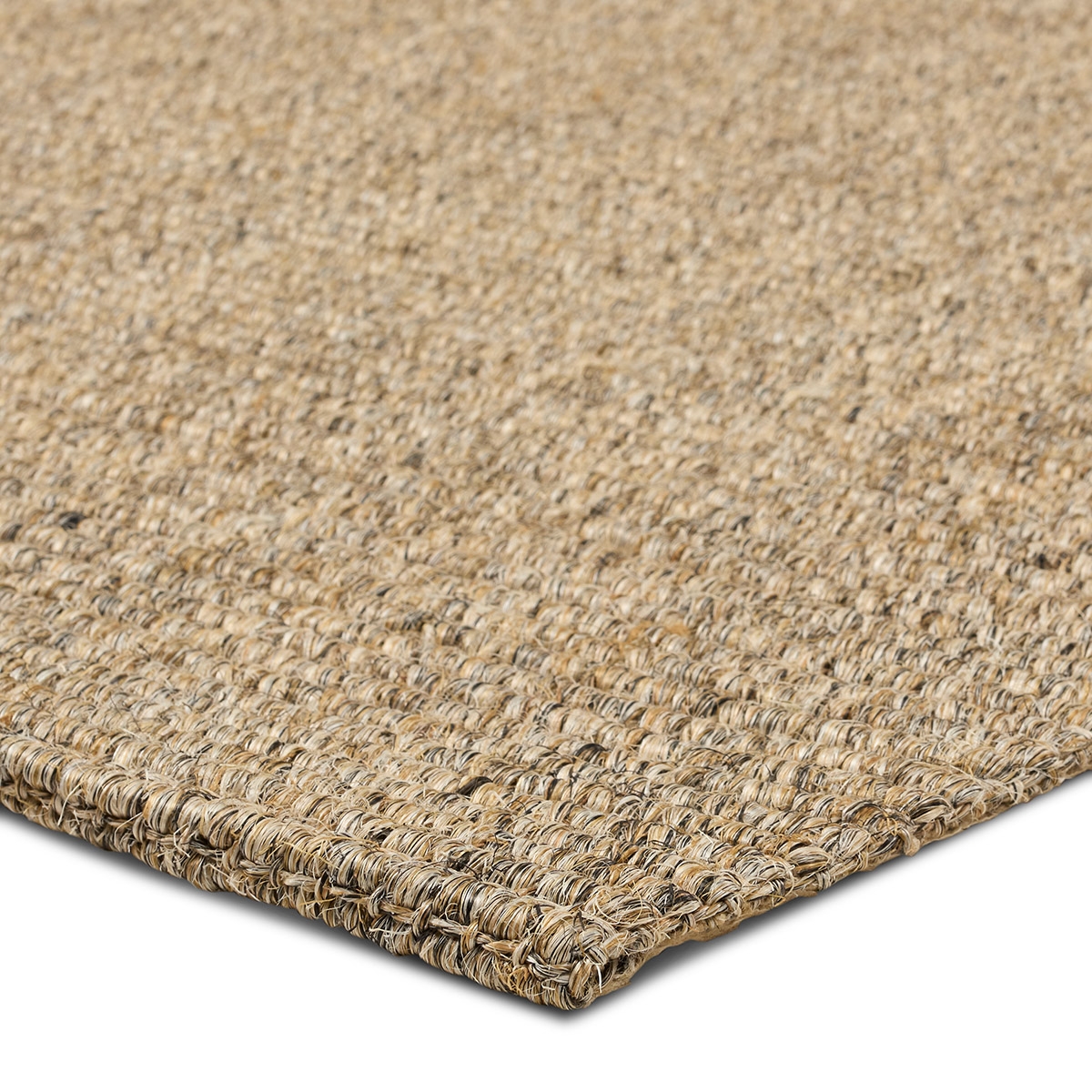 Laney BHN01 Handmade Solid Tan Area Rug (7'9"x9'9") - Image 1