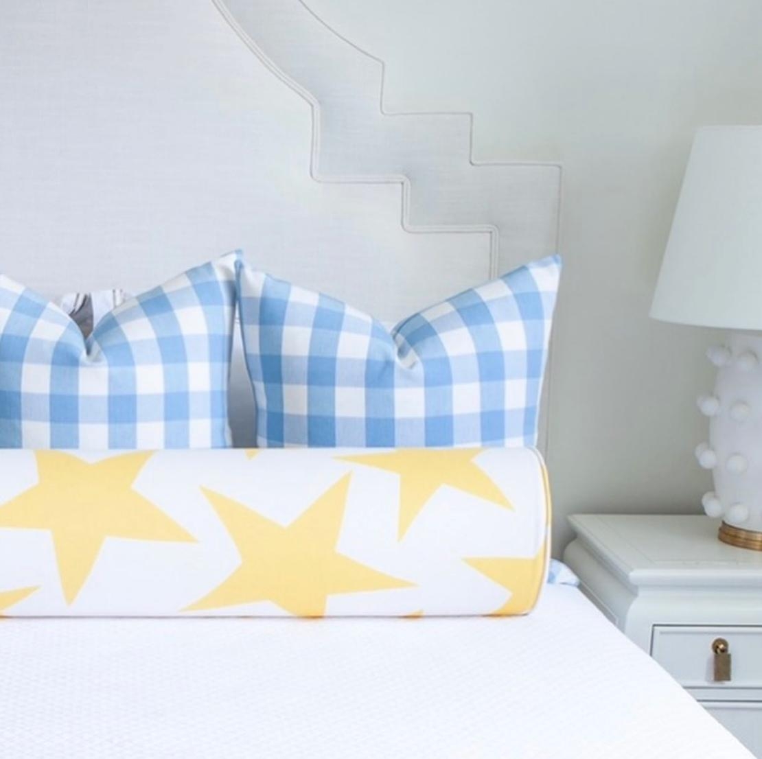 CHARLESTON CHECK // POWDER BLUE - BY THE YARD - Image 7