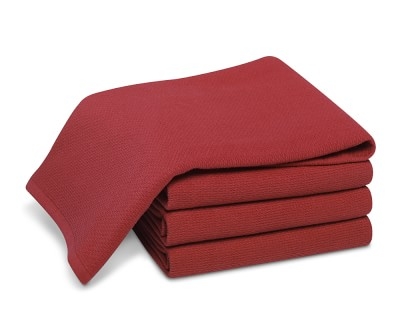 All Purpose Pantry Towels, Set of 4, Geranium Pink - Image 5