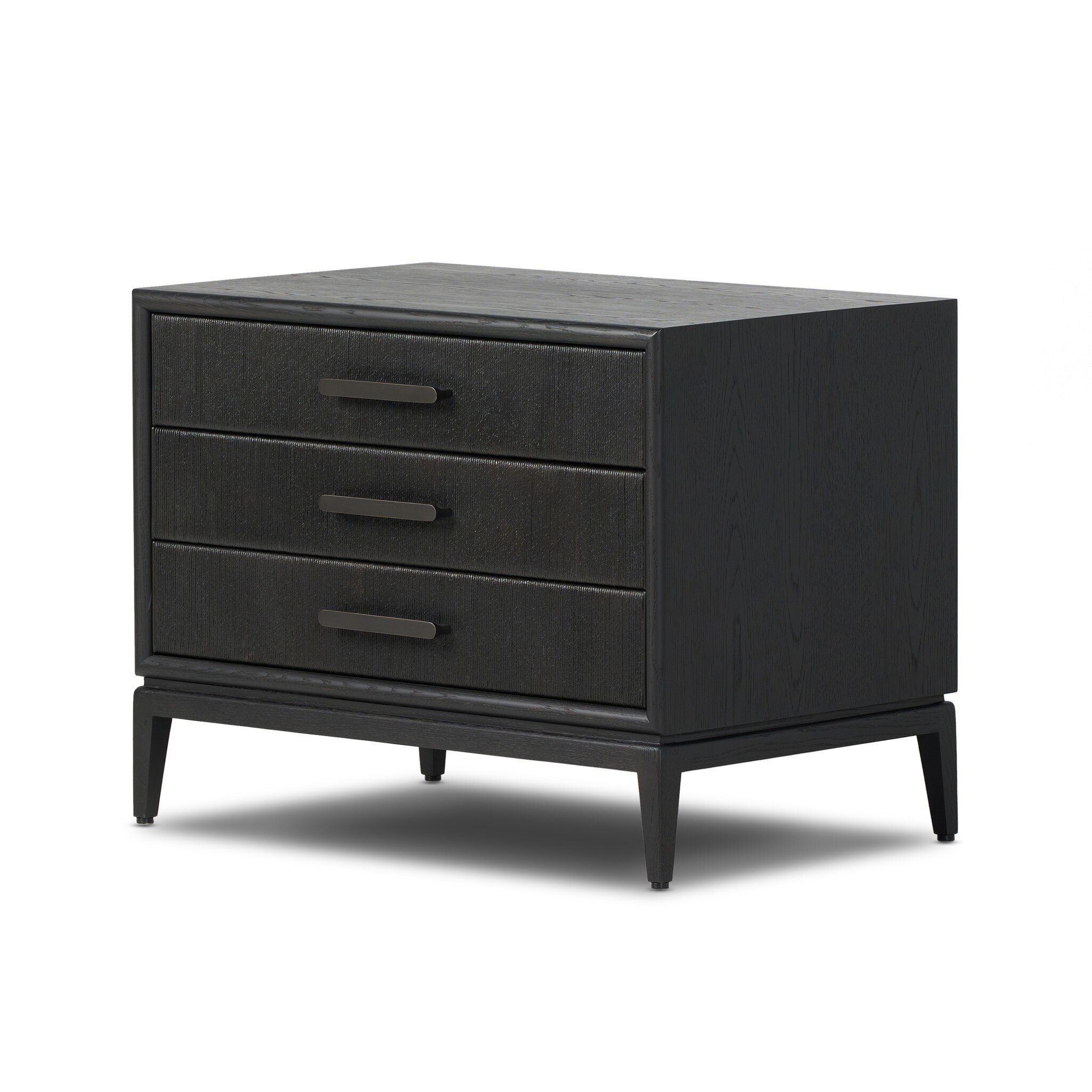 Rosenell Closed Nightstand - Black Oak Veneer - Image 3