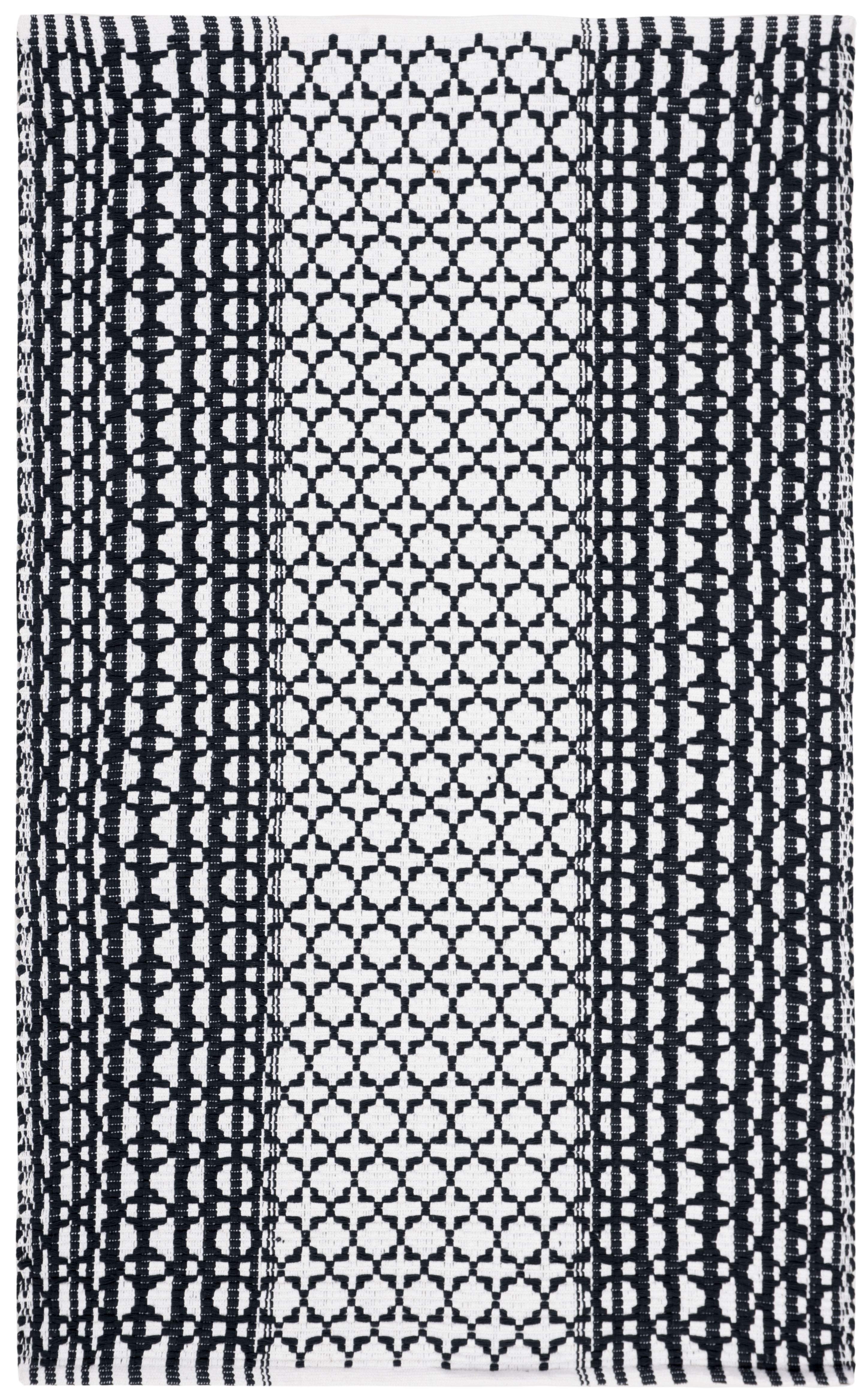 Arlo Home Hand Woven Area Rug, MTK617N, Navy/Ivory,  3' X 5' - Image 0