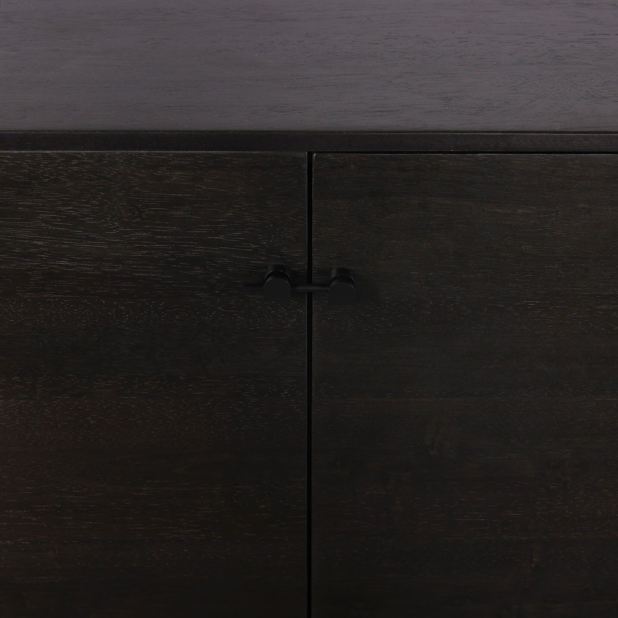 Reza Sideboard - Worn Black Parawood - Image 11