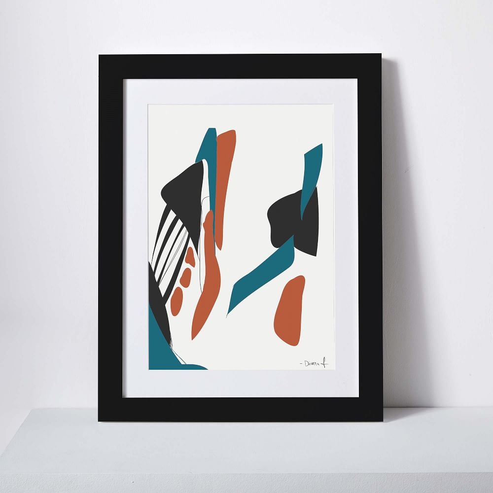 Tukki, Black Frame, 11x14 - Image 0