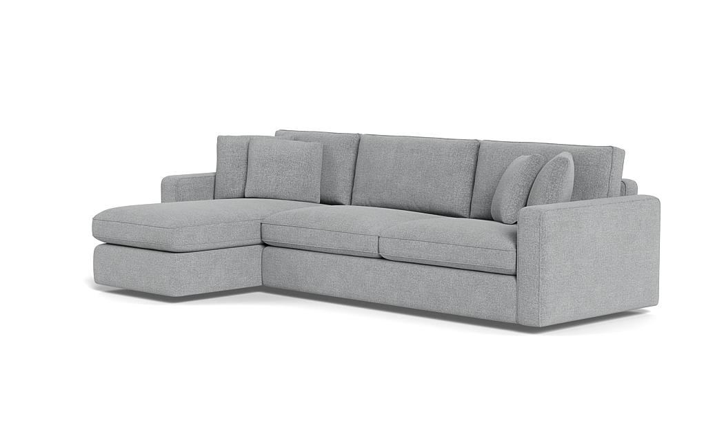 James 3-Seat Left Chaise Sectional with Storage - Image 2