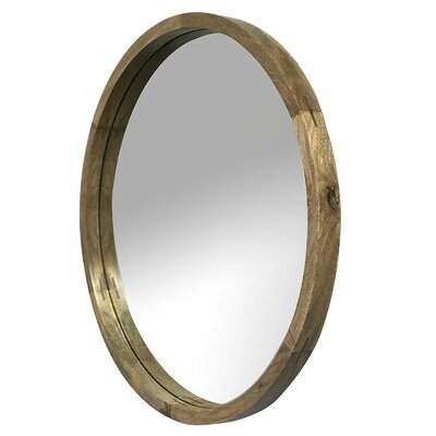 Kaniel Wooden Frame Accent Mirror - Image 0