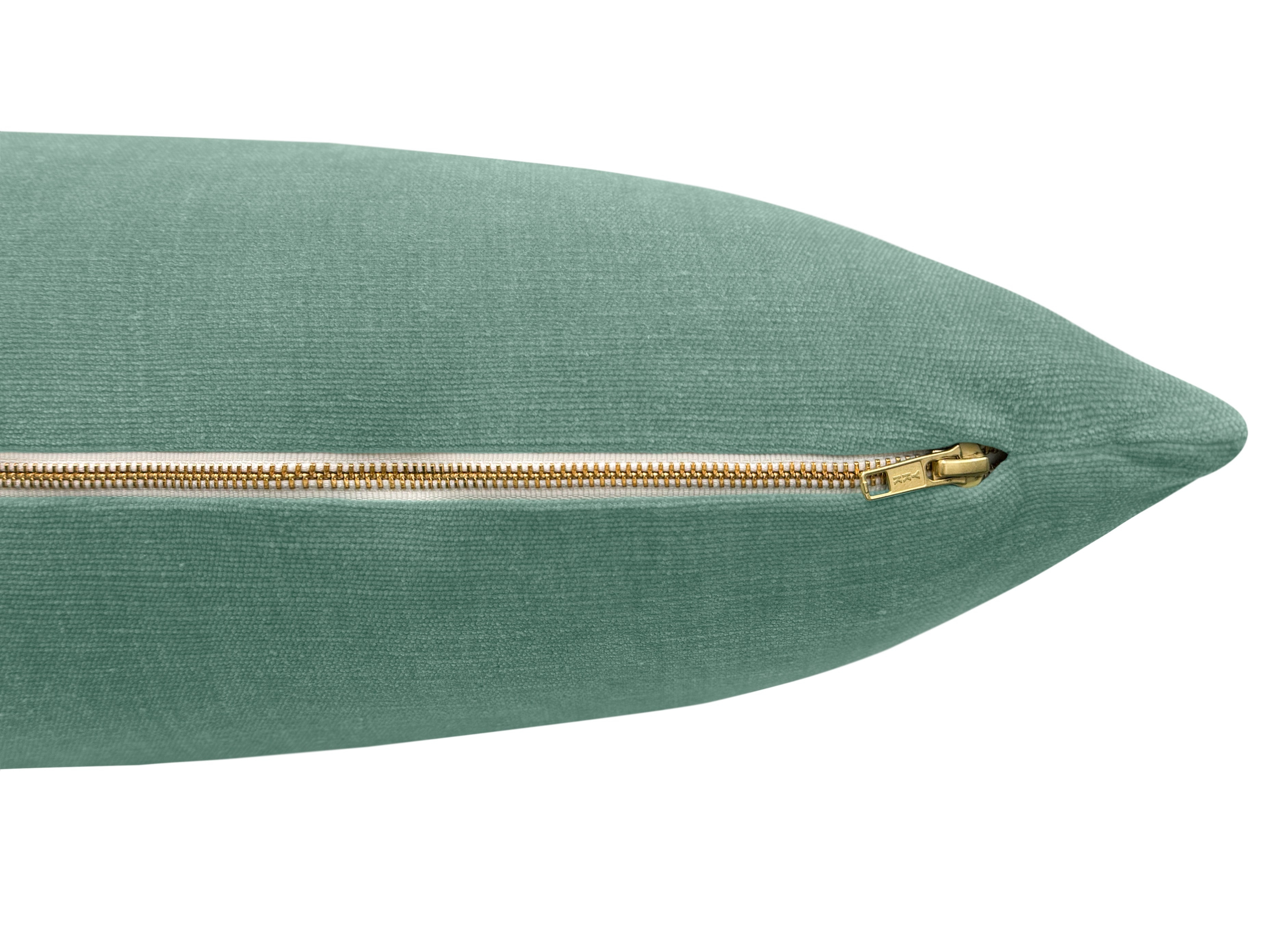 THE XL LUMBAR :: SIGNATURE CHENILLE // SPA BLUE - 14" X 48" - Image 3