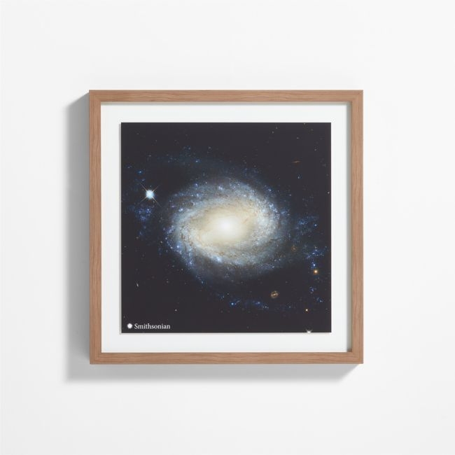 Smithsonian Barred Spiral Galaxy Framed Wall Art Print - Image 0